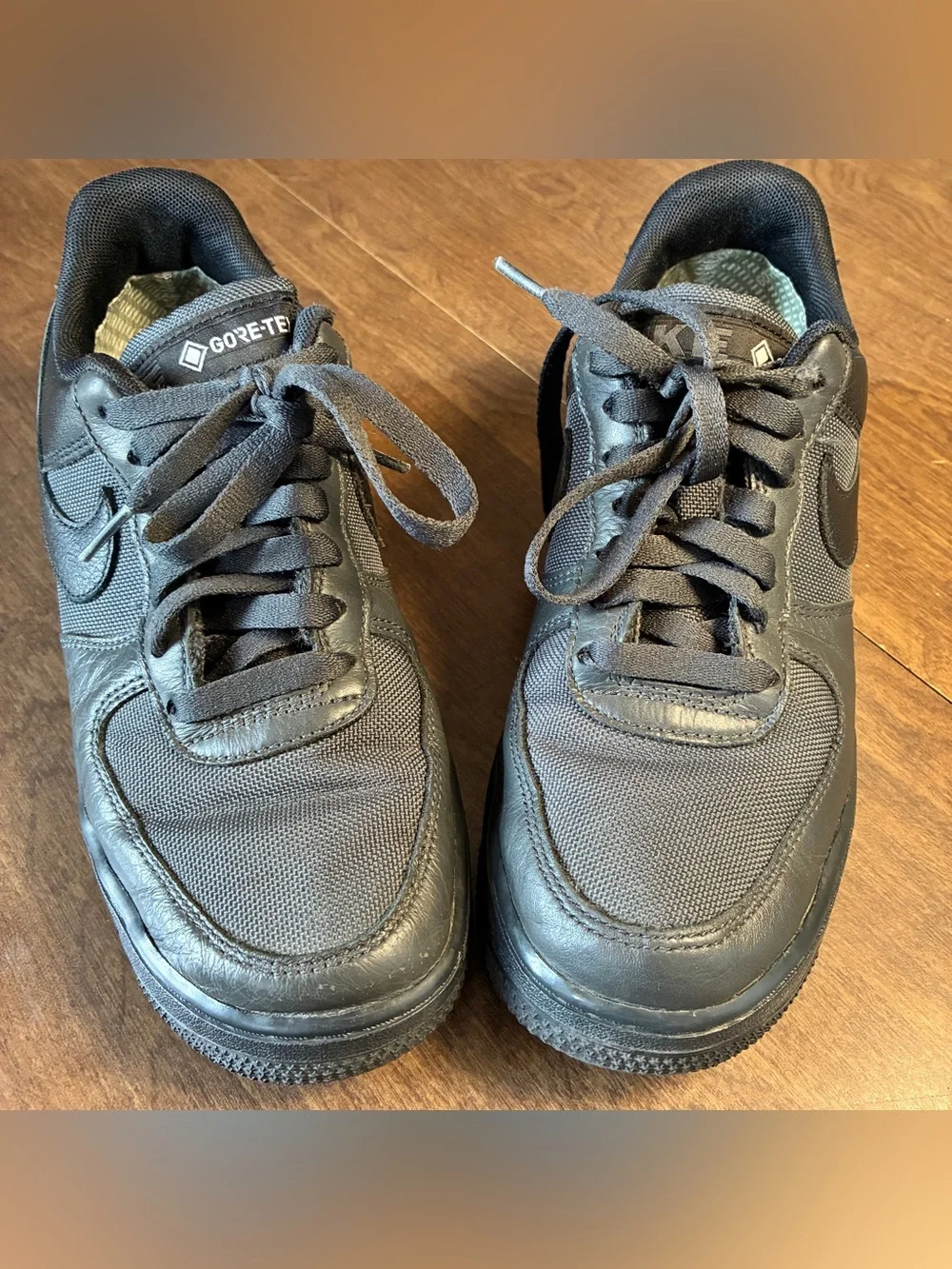Nike Air Force 1 Low GTX Gore-Tex Charcoal Black CK2858-001 Men's Size 7